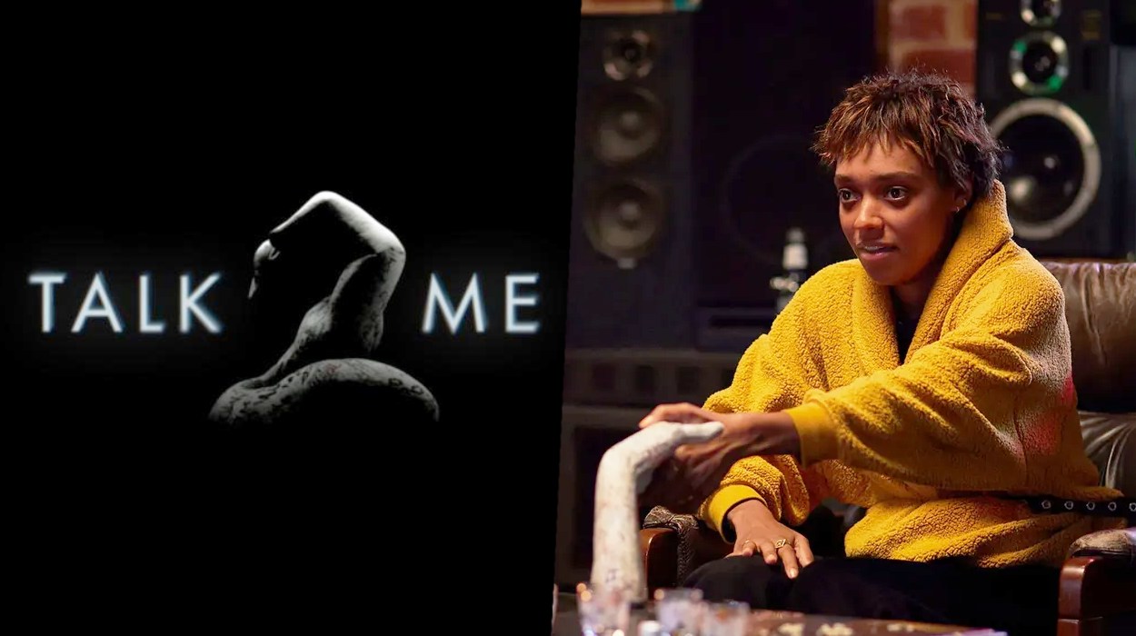 TALK TO ME banner