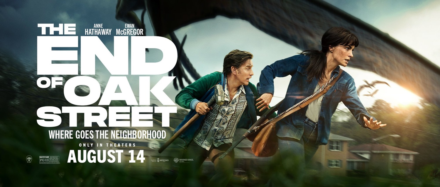 end of oak street banner